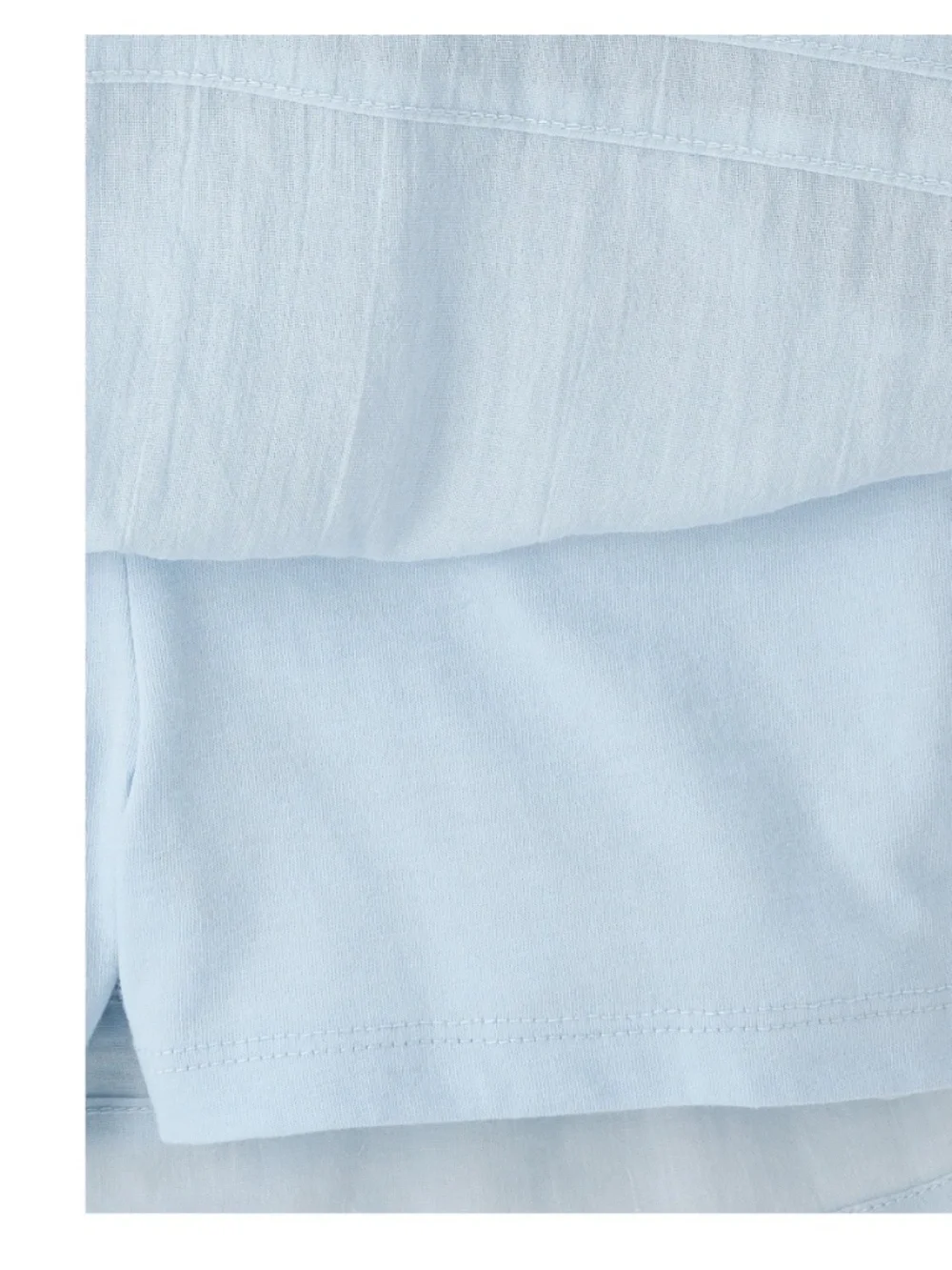The Children’s Place Girls Chalk Blue Tiered V Waist Dress Size Large (10-12) NW